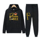 Damen Hoodie und Jogginghose Set mit kreativem "Queen Bee" Design Fudus