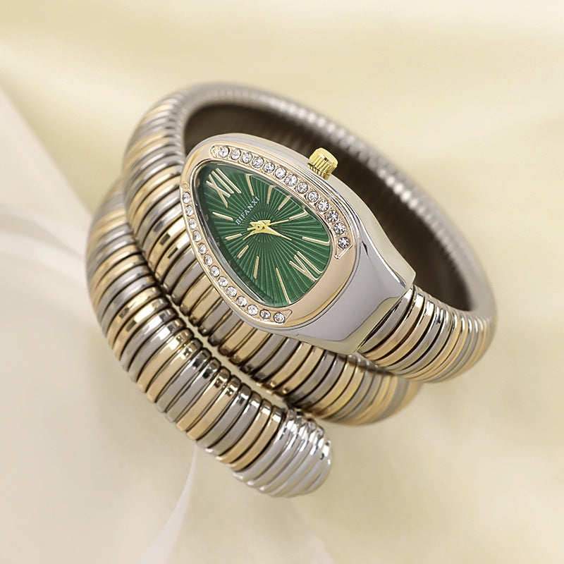 Fudus | Schlangenuhr Mit Quarzbewegung Und Persönlichem Armband