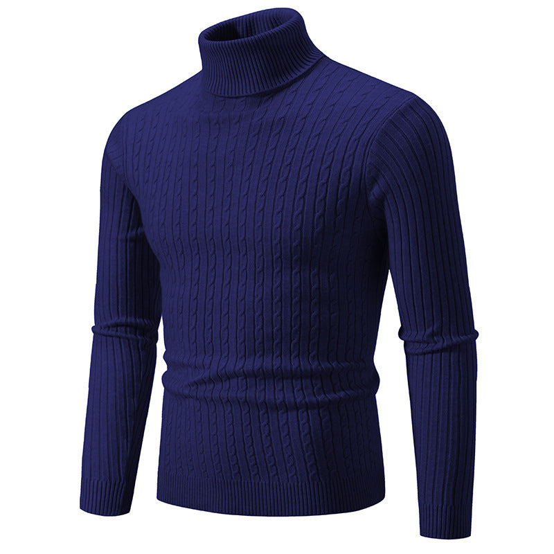 Herren Rollkragenpullover aus komfortabler Strickqualität Fudus