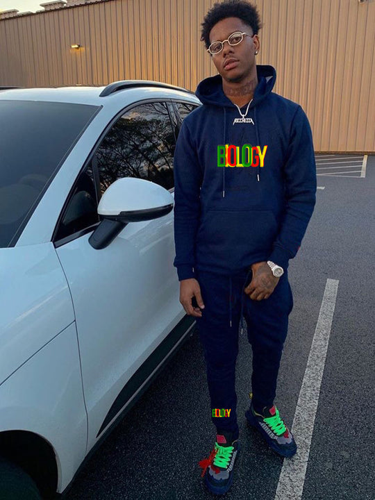 Damen Hoodie mit biologischem Druck und Sporthose Fudus