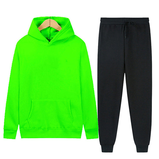 Damen Kapuzensweatshirt- und Jogginghose-Set Fudus