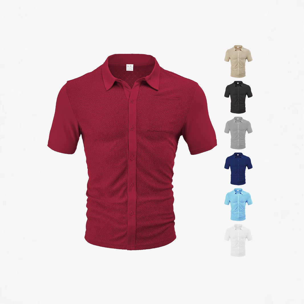 Herren Kurzarmhemd