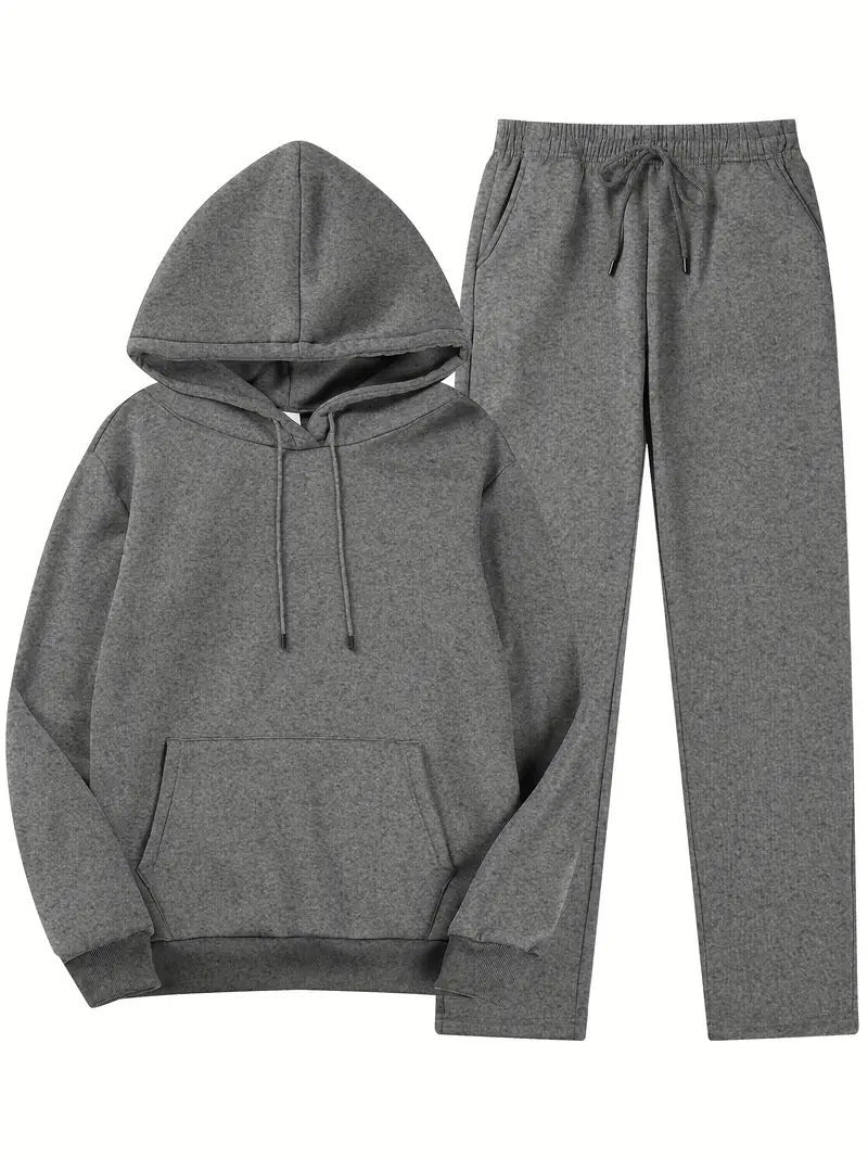 Damen Hoodie- und Jogginghose-Set Fudus