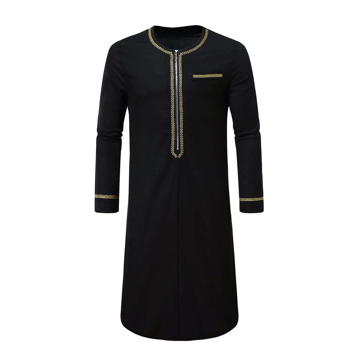 Herren Elegantes Kurta mit feiner Stickerei Fudus
