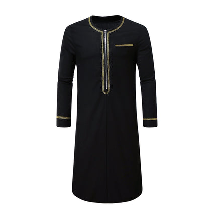 Herren Elegantes Kurta mit feiner Stickerei Fudus