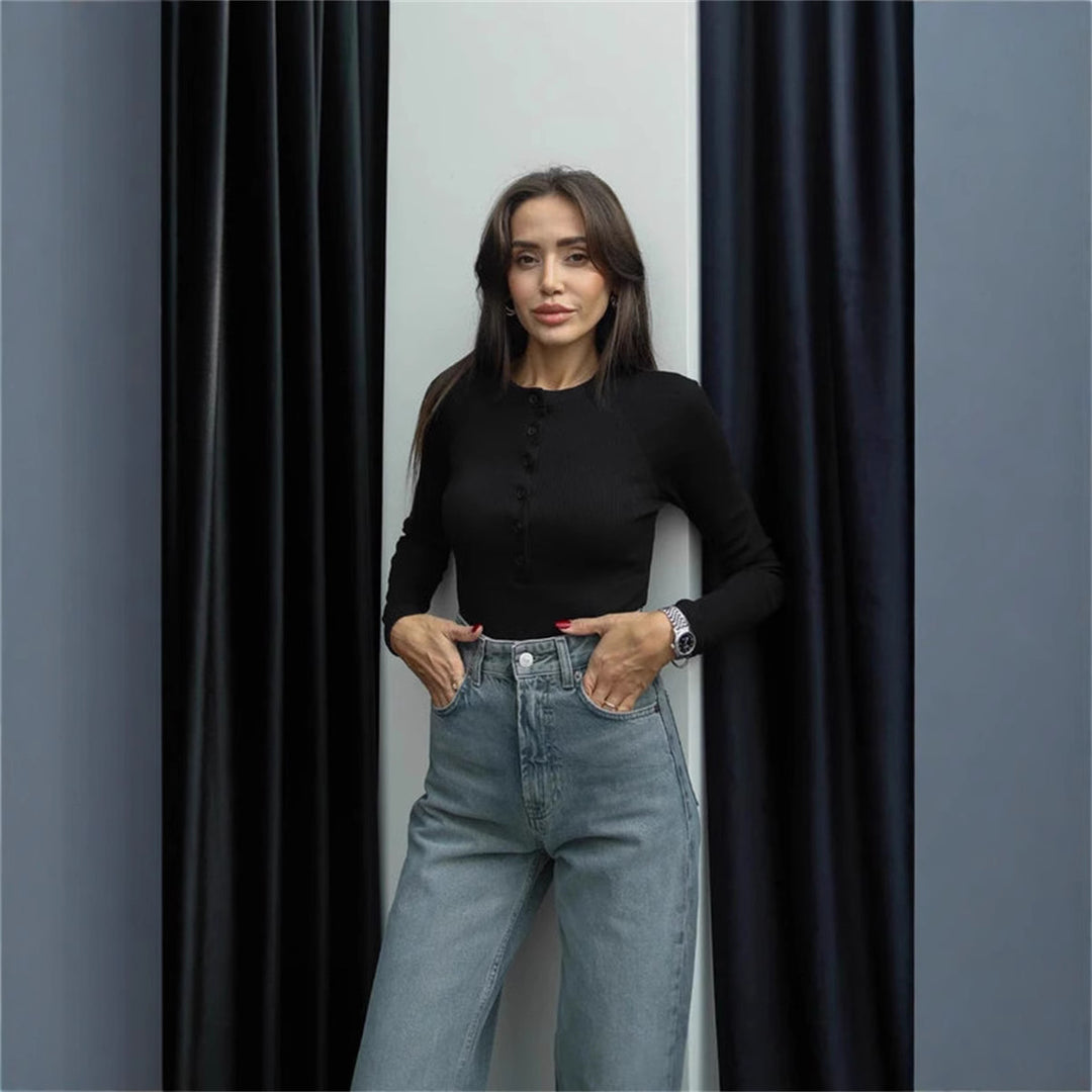 Damen Langarmshirt Fudus