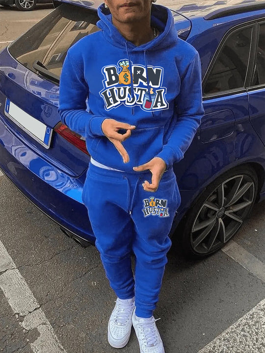 Damen Hoodie mit Jogginghose-Set im Urban-Style Fudus