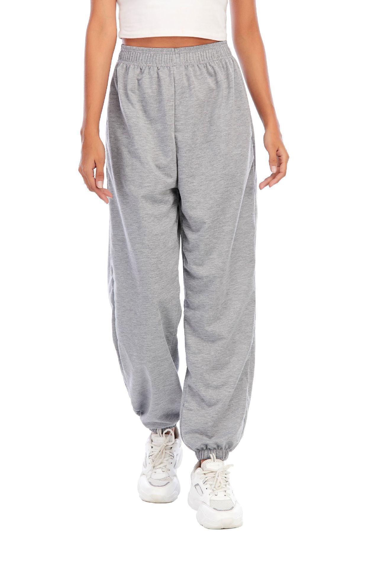 Damen sportive Relaxed-Fit Jogginghose Fudus