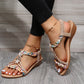 Fudus | Weinlese Bohemian Modische Sandalen Mit Farben