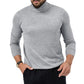 Herren Rollkragenpullover mit feiner Strickstruktur und lässigem Schnitt Fudus