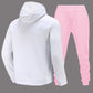 Damen Hoodie und Jogginghose Set mit fesselndem Grafikdesign Fudus