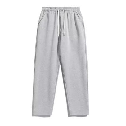 Damen lässige Sport-Jogginghose mit elastischem Bund und seitlichen Eingrifftaschen Fudus