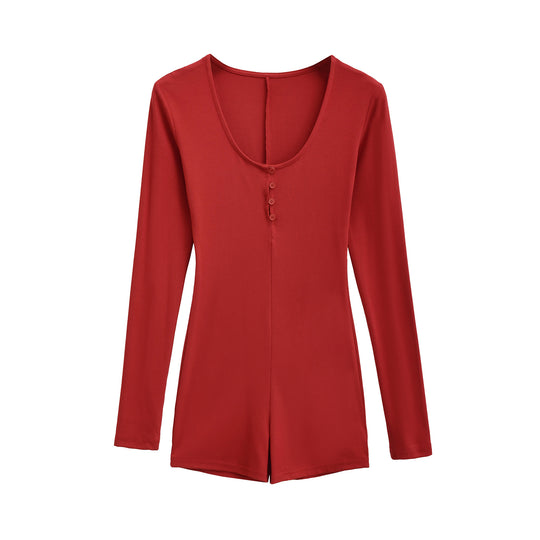 Damen Langärmliger Bodysuit Fudus