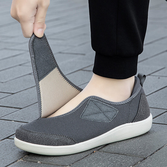 Damen Komfortable Slip-On Freizeitschuhe Fudus