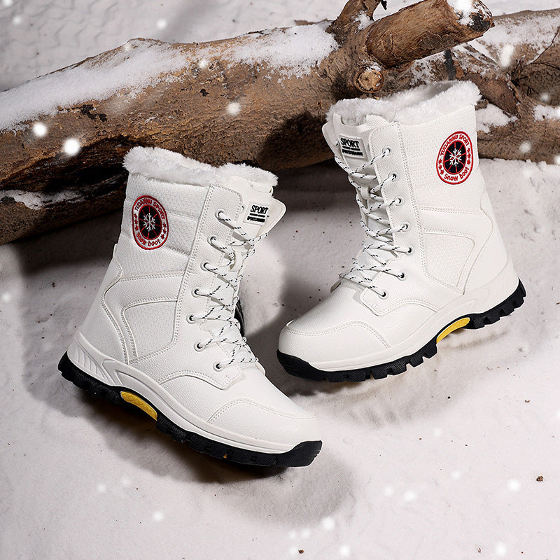 Damen Isolierte Winterstiefel mit Futter Fudus