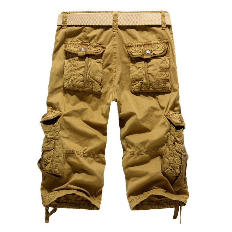Cargo Shorts Herren Mehrere Taschen Robust