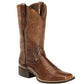 Damen Cowboystiefel mit elegantem Muster und robustem Absatz Fudus