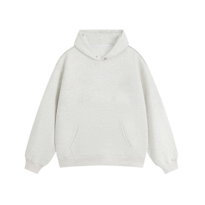 Damen Kapuzenpullover mit praktischen Druckknöpfen und Kängurutasche Fudus