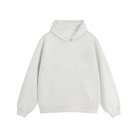 Damen Kapuzenpullover mit praktischen Druckknöpfen und Kängurutasche Fudus