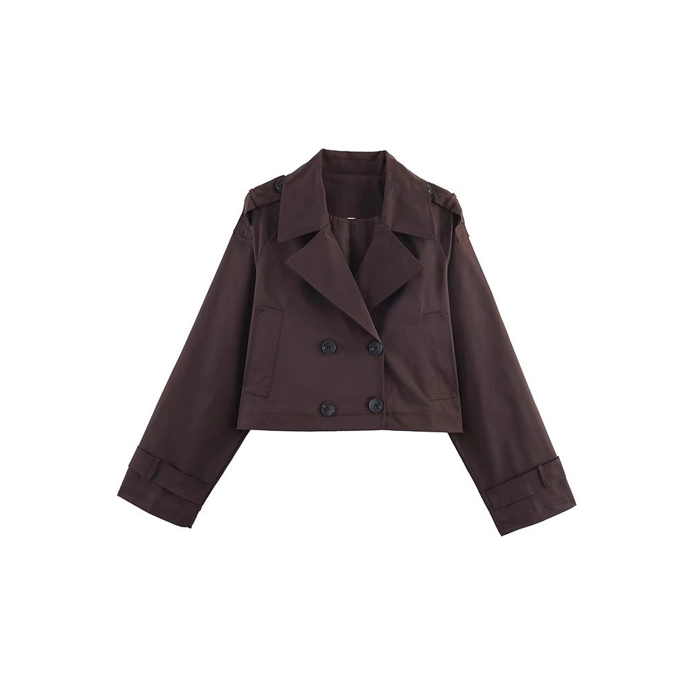 Damen kurze Bikerjacke Fudus