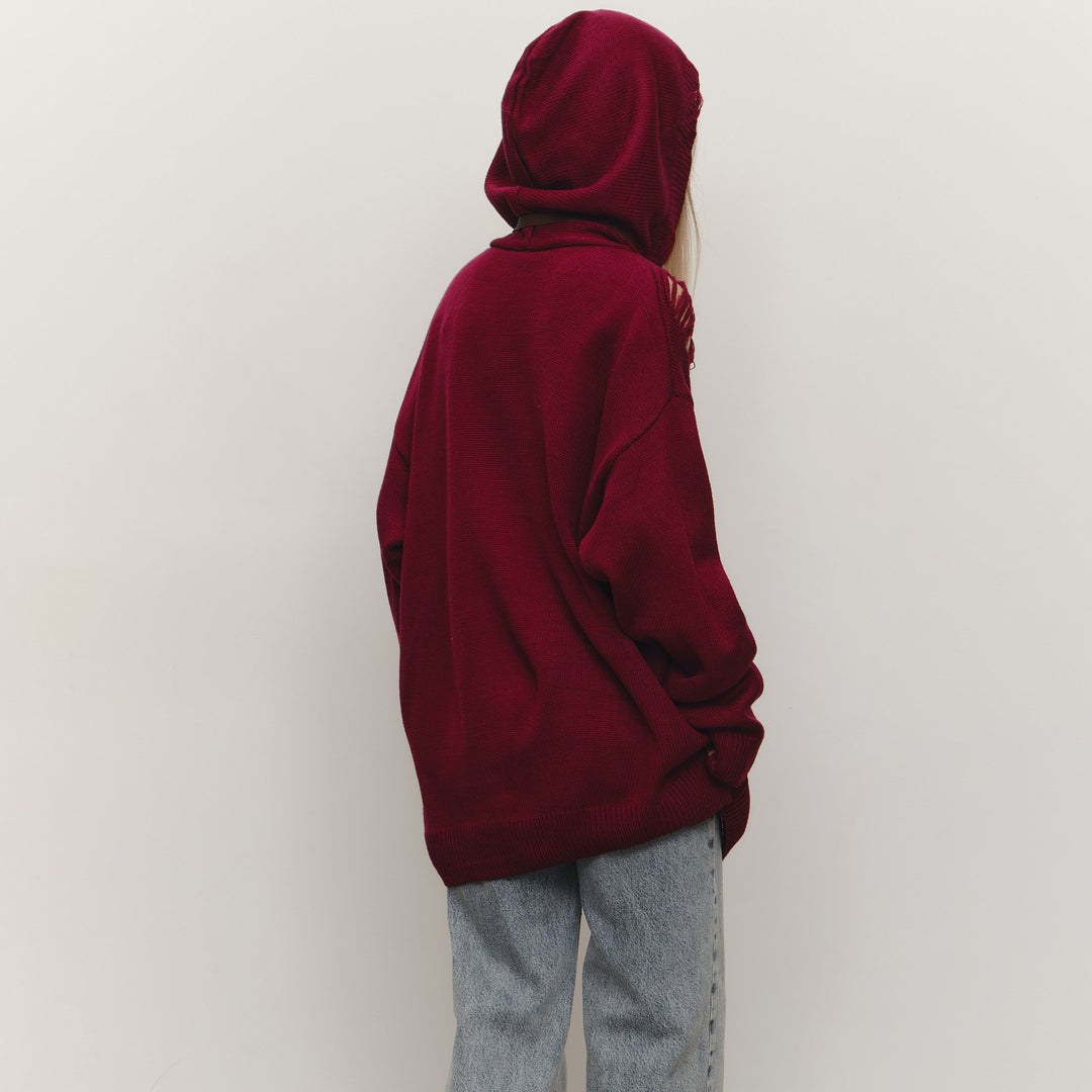 Damen Hoodie mit großzügigem Schnitt und trendigem Design Fudus