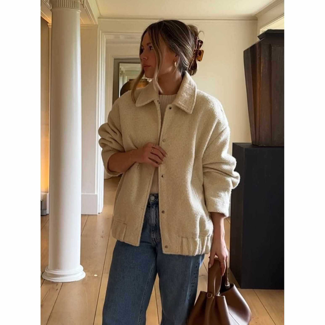 Damen Kuschelige Teddyjacke Fudus