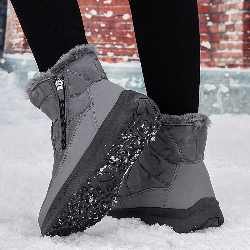 Damen Isolierte Winterboots mit rutschfester Sohle Fudus