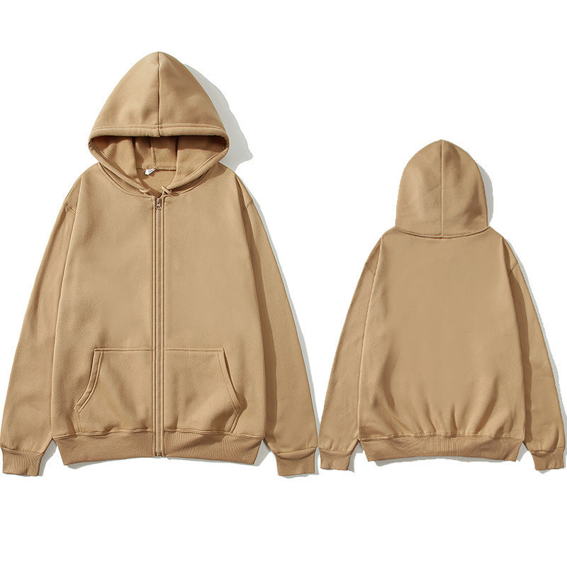 Damen Kapuzensweatjacke mit durchgehendem Reißverschluss Fudus