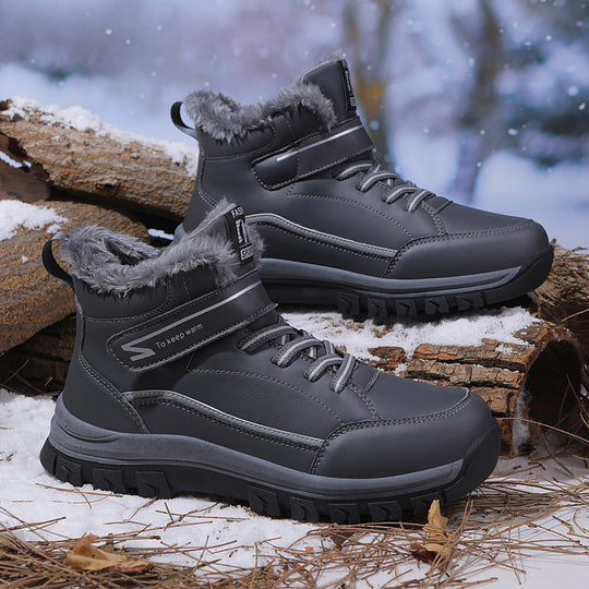 Damen Isolierte Winterstiefel mit rutschfester Profilsohle und warmem Innenfutter Fudus