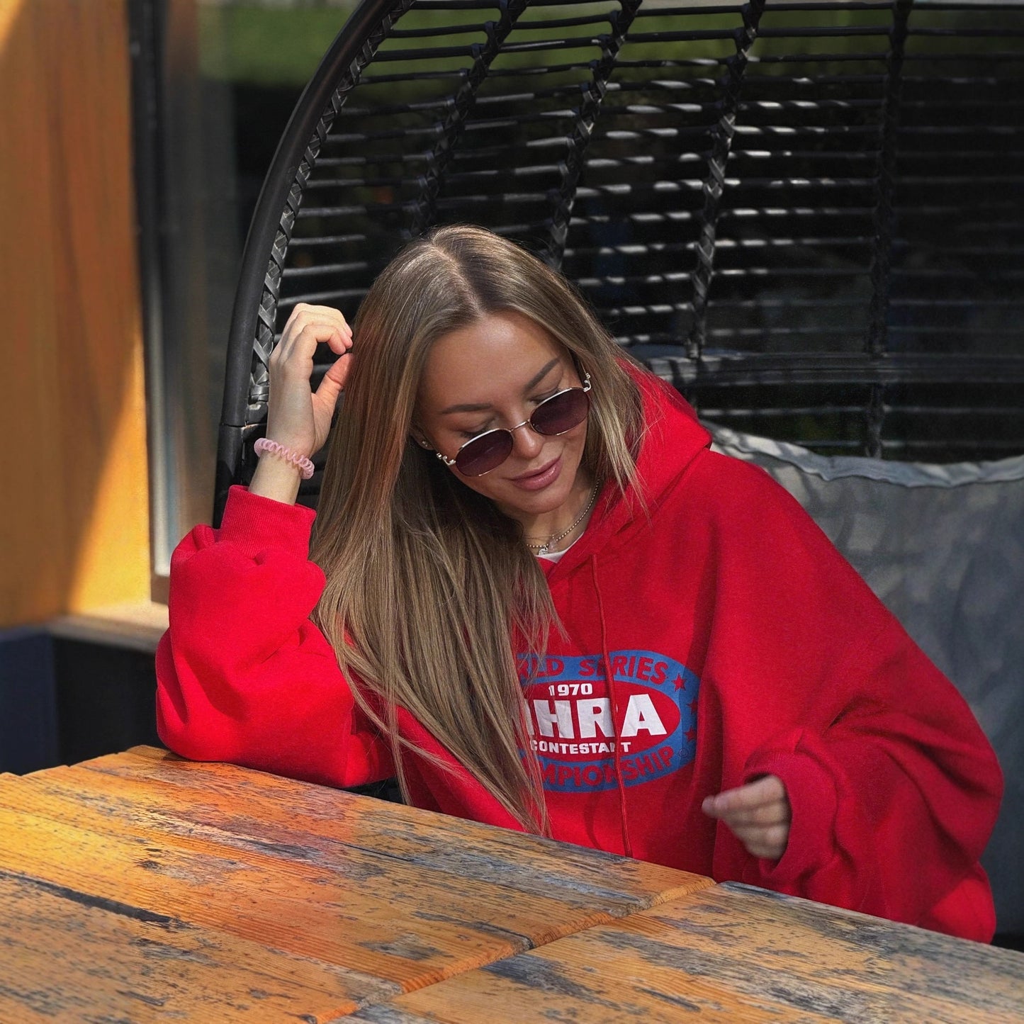 Damen Kapuzenpullover mit kreativem Vintage-Design und komfortablem Schnitt Fudus