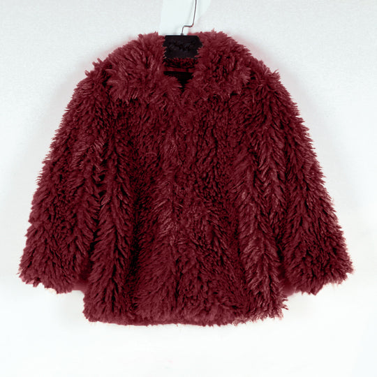 Damen Kuschelige und voluminöse Teddyjacke Fudus