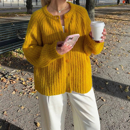 Damen Strickjacke Fudus