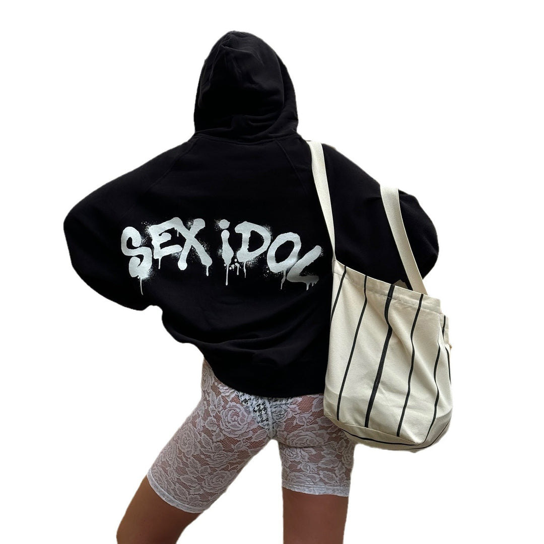 Damen modischer Kapuzenpullover mit känguru-Tasche und weichem Innenfutter Fudus