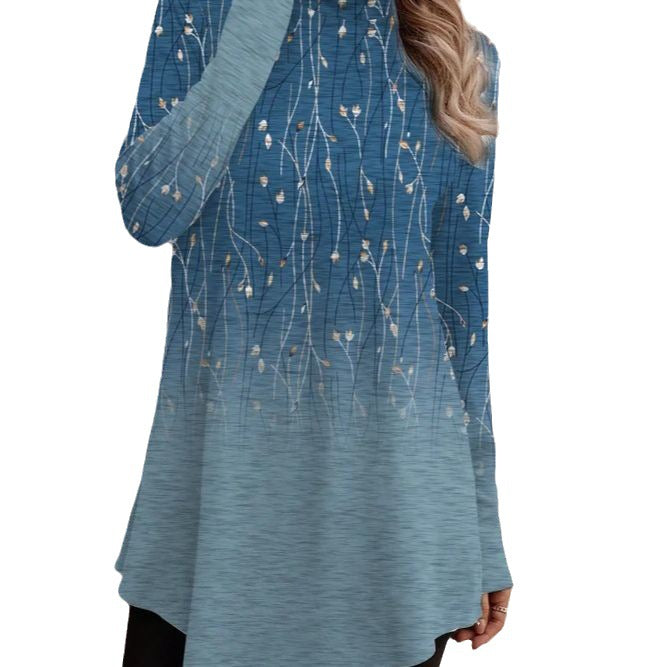 Damen Elegantes und modernes Longshirt Fudus