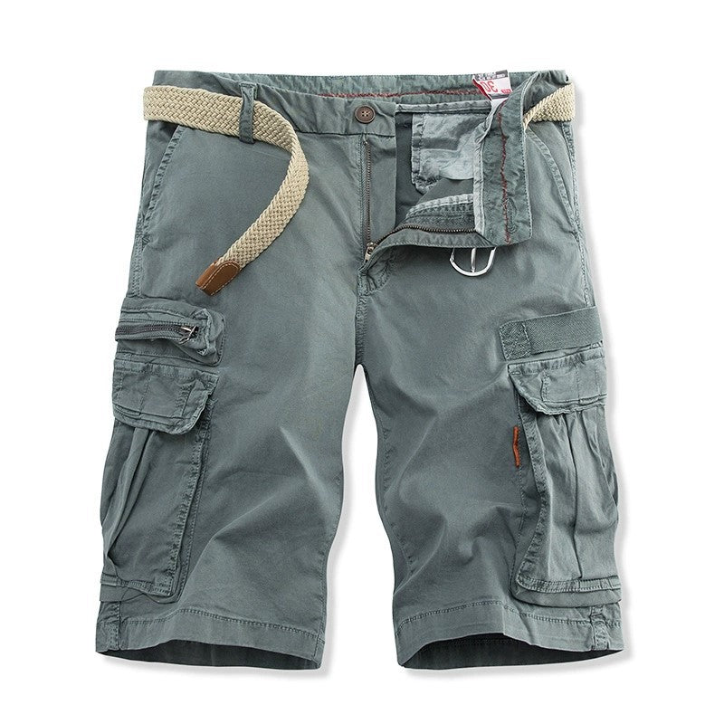 Herren Robuste Multi-Taschen Cargo-Shorts Bequem