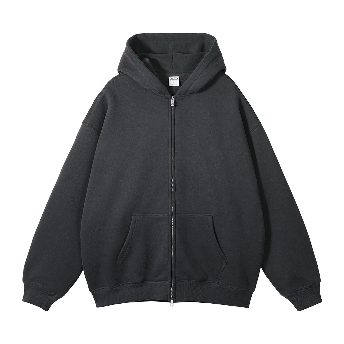 Damen Oversized Zip-Hoodie Fudus
