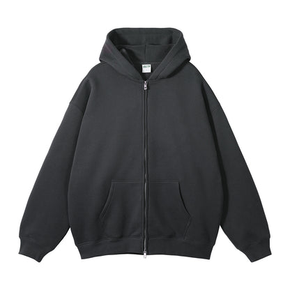 Damen Oversized Zip-Hoodie Fudus