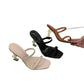 Damen High Heel Sandalen mit Riemendesign