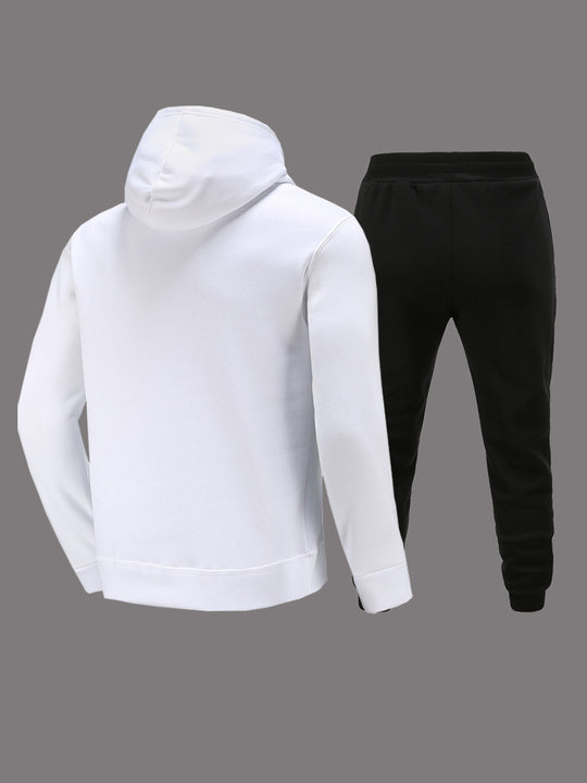 Damen Hoodie und Jogginghose Set mit kreativem Cartoon-Design Fudus