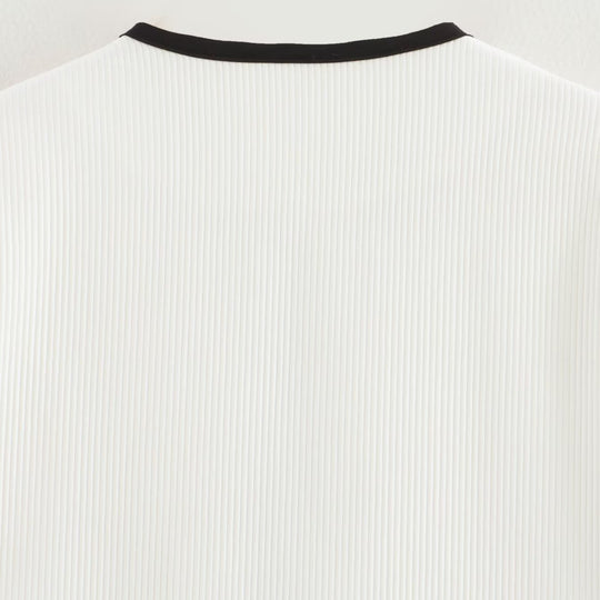 Damen lässige Jacke mit strukturiertem Material und dekorativen Taschen Fudus