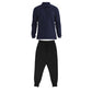 Herren Sportliches Langarm-Polo und Jogginghose Set Fudus