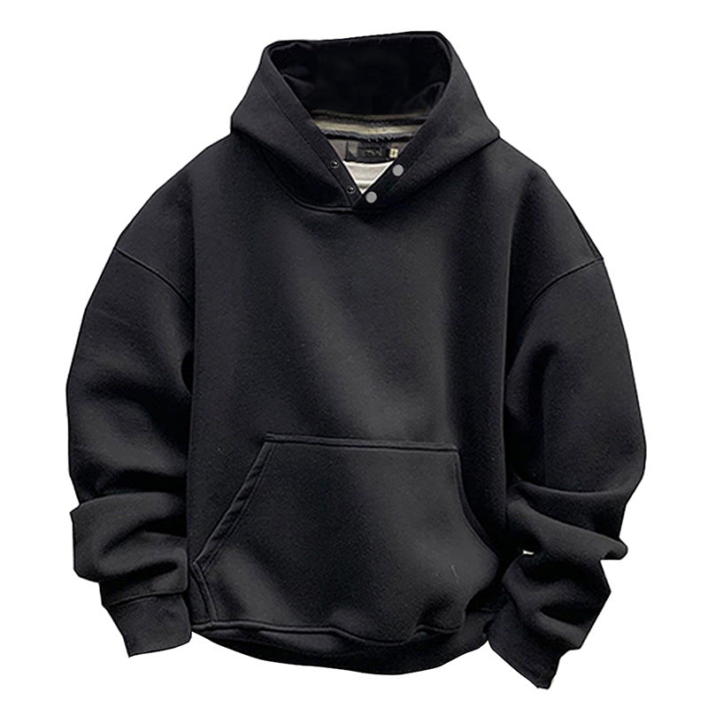 Damen Kapuzenpullover mit modernem Schnitt und praktischer Kängurutasche Fudus