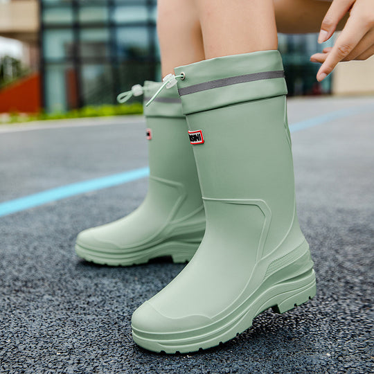 Damen Funktionale Gummistiefel mit Knöchelschutz