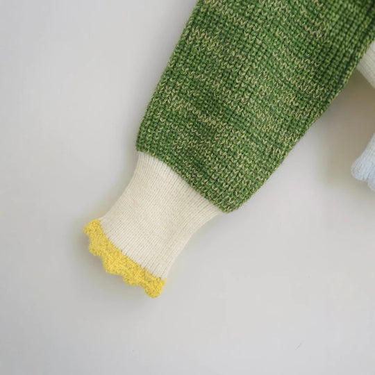 Damen kuscheliger Strickjacke mit elegantem Schalkragen und kontrastierender Taschen Fudus