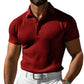 Herren Poloshirt mit Strukturierter Textur