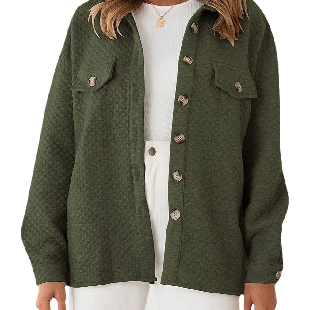 Damen Oversized gesteppte Jacke Fudus