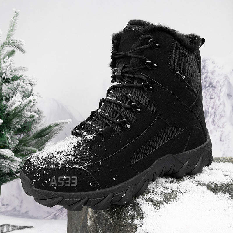 Damen Hohe Winter-Wanderstiefel Fudus
