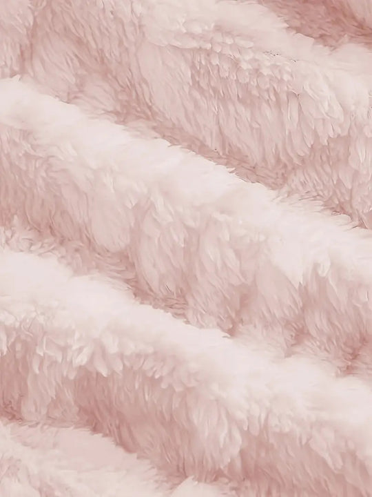 Damen Kuschelige Fleecejacke mit angeschnittenem Schnitt und Kapuze Fudus