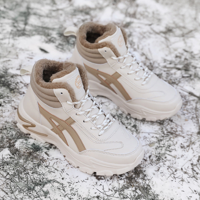 Damen Sportliche High-Top Sneaker Fudus