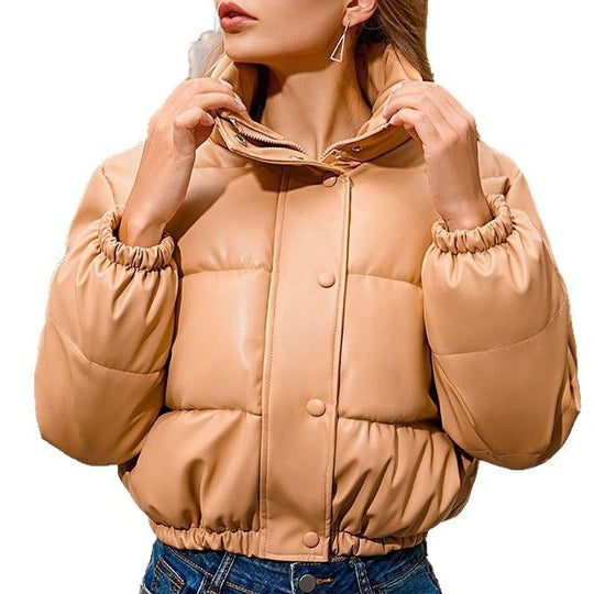 Damen kürzerer Daunenjacke Fudus